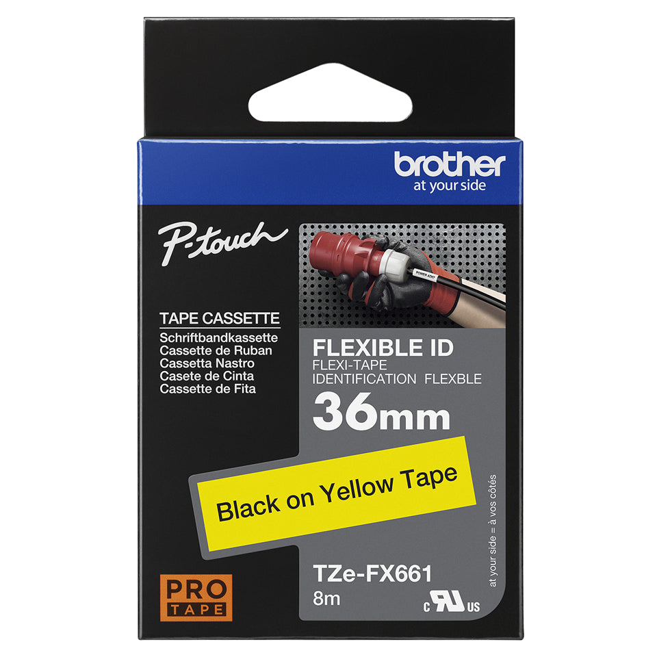 Brother TZE-FX661 cinta para impresora de etiquetas TZ (6)