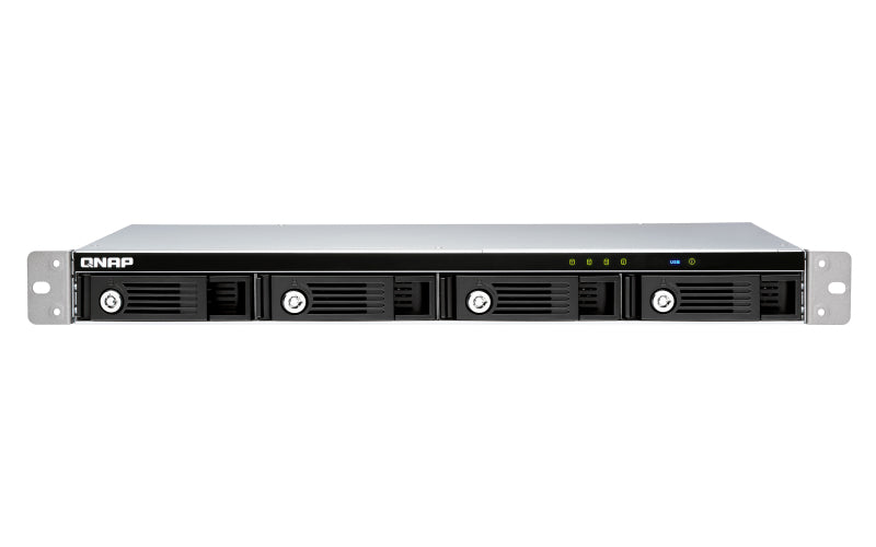 QNAP TR-004U caja para disco duro externo Carcasa de disco duro/SSD Negro, Gris 2.5/3.5" (2)