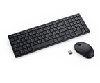 DELL KM555 teclado Ratón incluido Universal RF Wireless + Bluetooth Checa, Eslovaco Negro (2)
