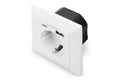 Digitus DA-70615 prise de courant Blanc