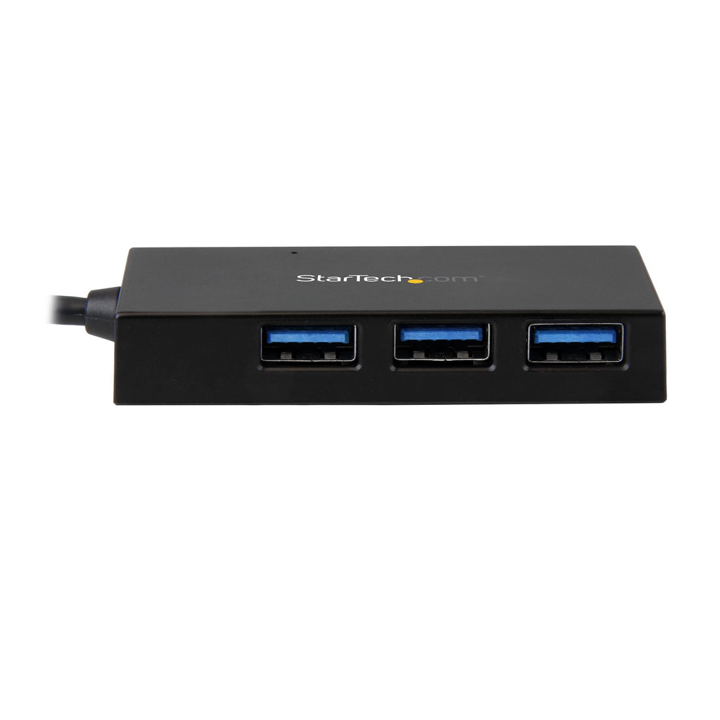 StarTech.com HB30C3A1CFB hub de interfaz USB 3.2 Gen 1 (3.1 Gen 1) Type-C 5000 Mbit/s Negro (3)