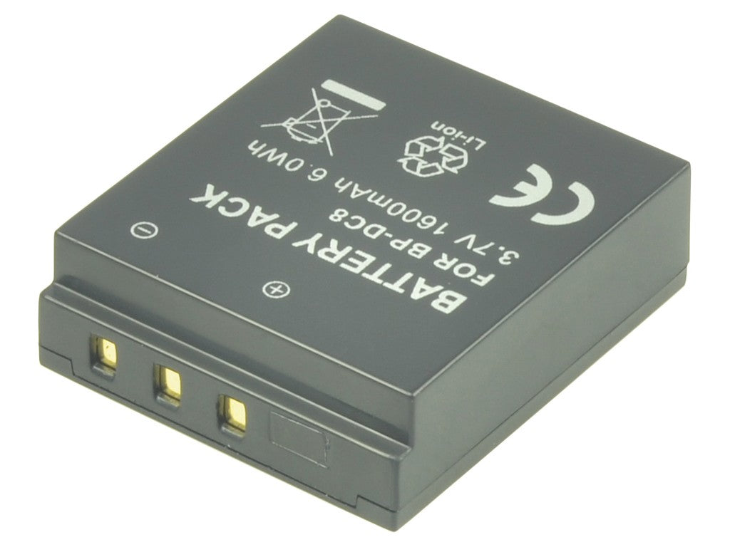 2-Power DBI9994A batería para cámara/grabadora Ión de litio 1100 mAh