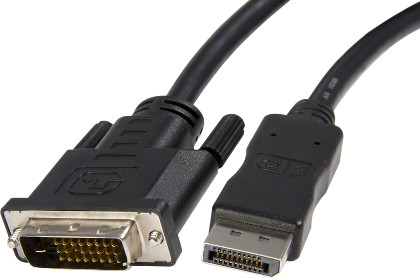 Startech - Cable Adaptador DisplayPort a DVI DVI-D Monoenlace de Vídeo 1080p