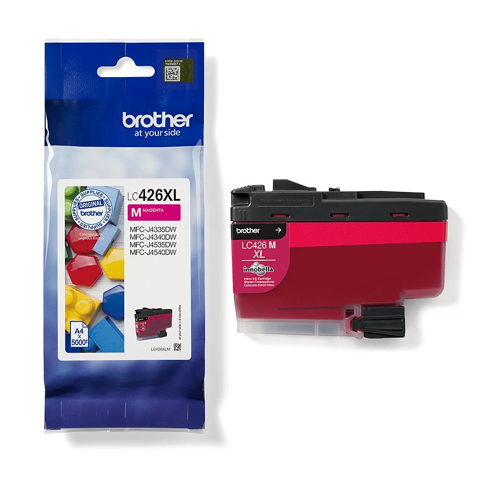 Brother LC-426XLM cartucho de tinta 1 pieza(s) Original Alto rendimiento (XL) Magenta (6)