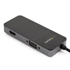 StarTech.com USB32HDVGA Adaptador gráfico USB 3840 x 2160 Pixeles Negro, Plata (2)