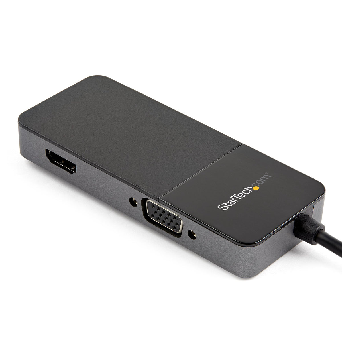 StarTech.com USB32HDVGA Adaptador gráfico USB 3840 x 2160 Pixeles Negro, Plata (2)