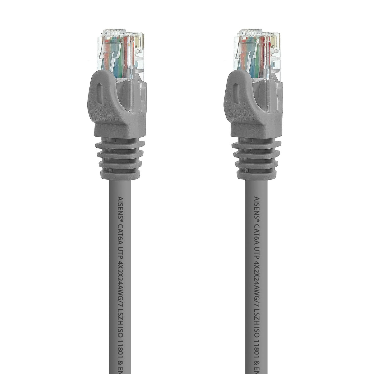 AISENS A145-0329 cable de red Gris 5 m Cat6a U/UTP (UTP) (3)