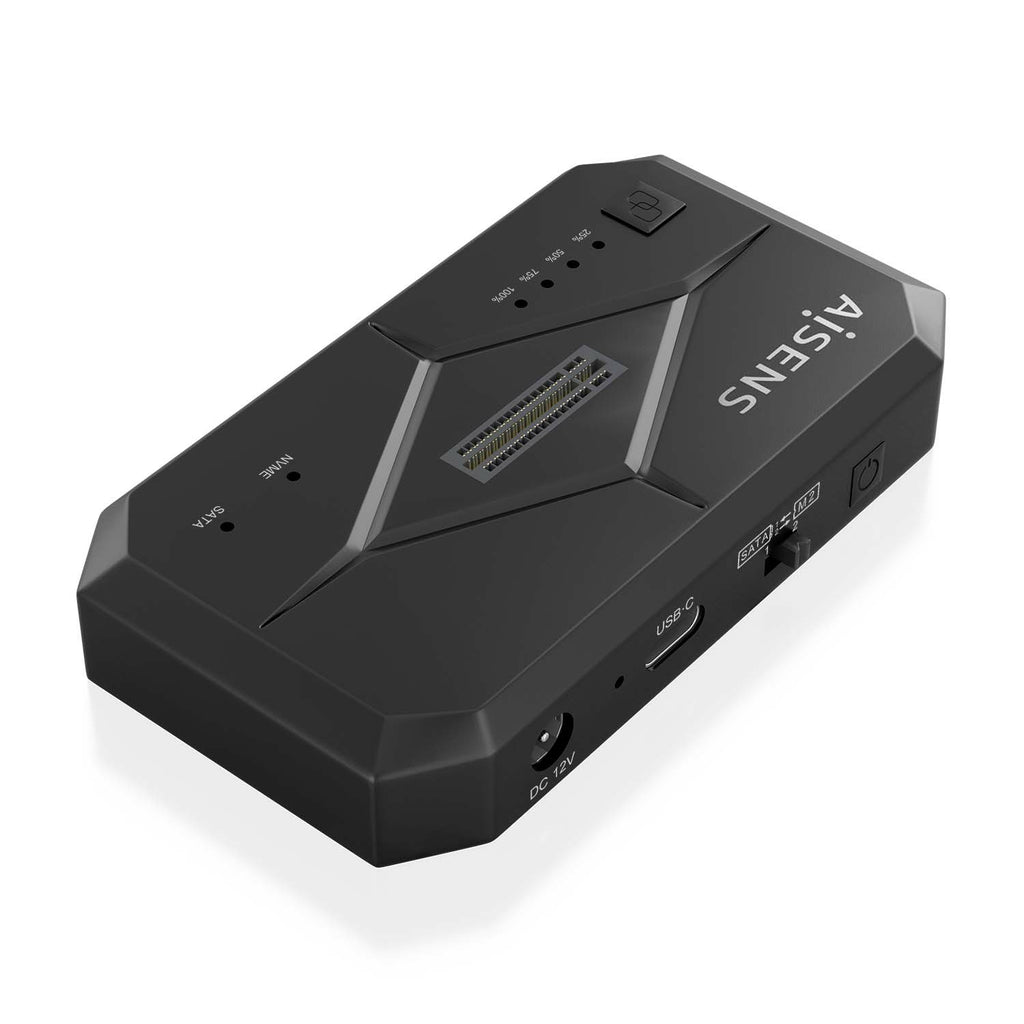 AISENS ASDS-M2SATA04B base de conexión para disco duro USB 3.2 Gen 1 (3.1 Gen 1) Type-C (3)