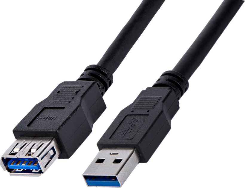 Startech USB3SEXT1MBK - Macho a Hembra USB A, Extensor, Negro
