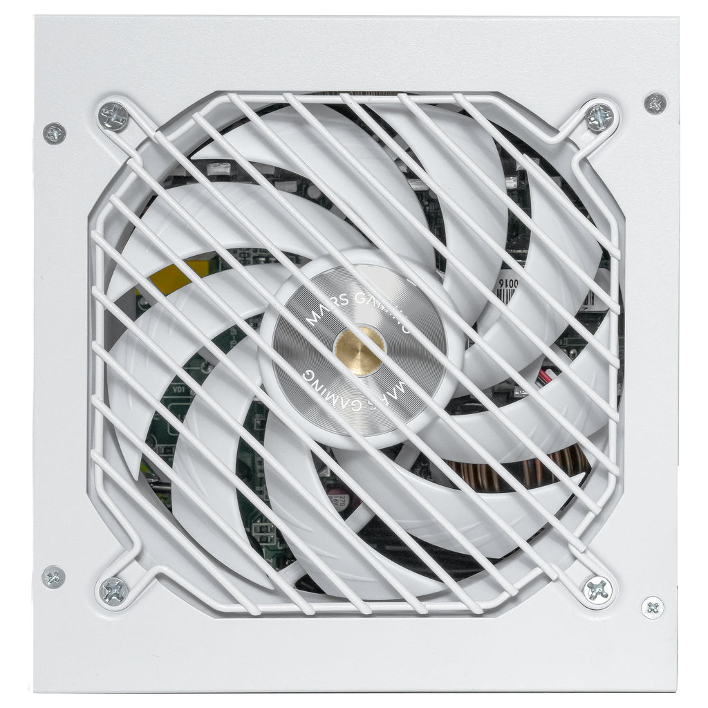 Mars Gaming MPB1000SIMW unidad de fuente de alimentación 1000 W 24-pin ATX ATX Blanco (2)