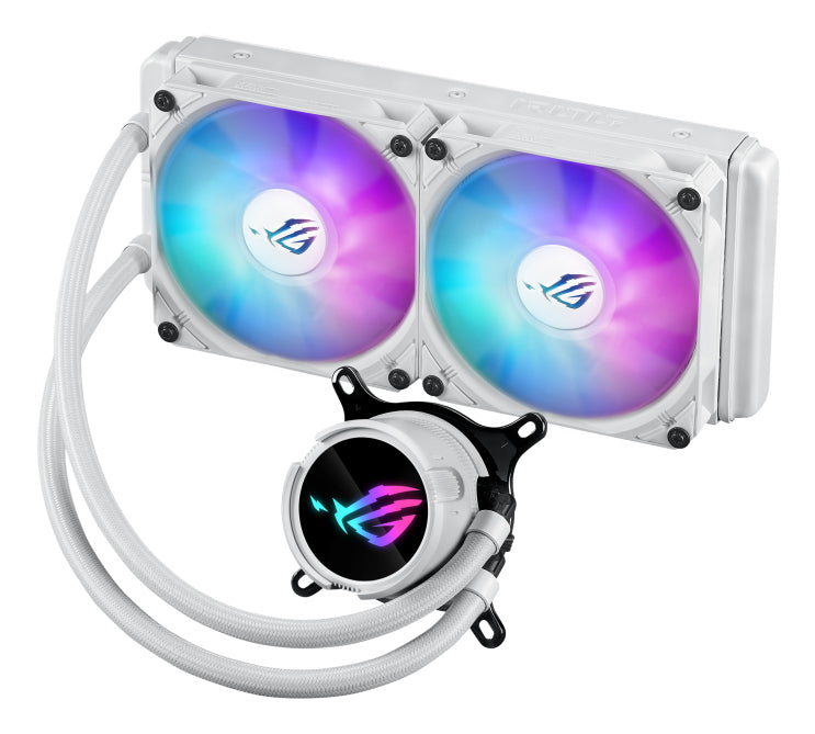 ASUS ROG Strix LC III 240 ARGB White Edition Procesador Sistema de refrigeración líquida todo en uno 12 cm Blanco (3)