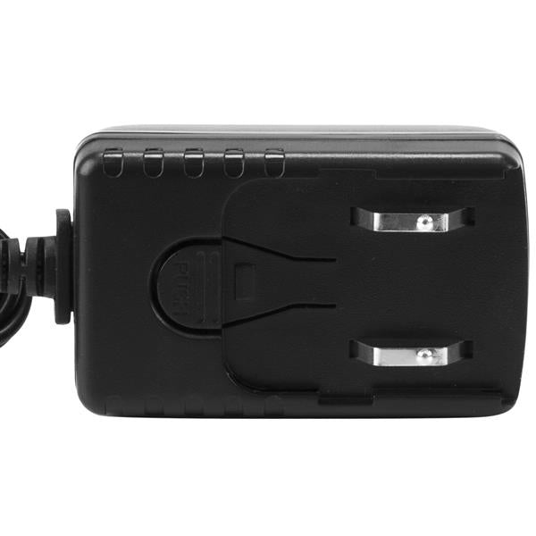 StarTech.com SVA5H2NEUA adaptador e inversor de corriente Interior 10 W Negro