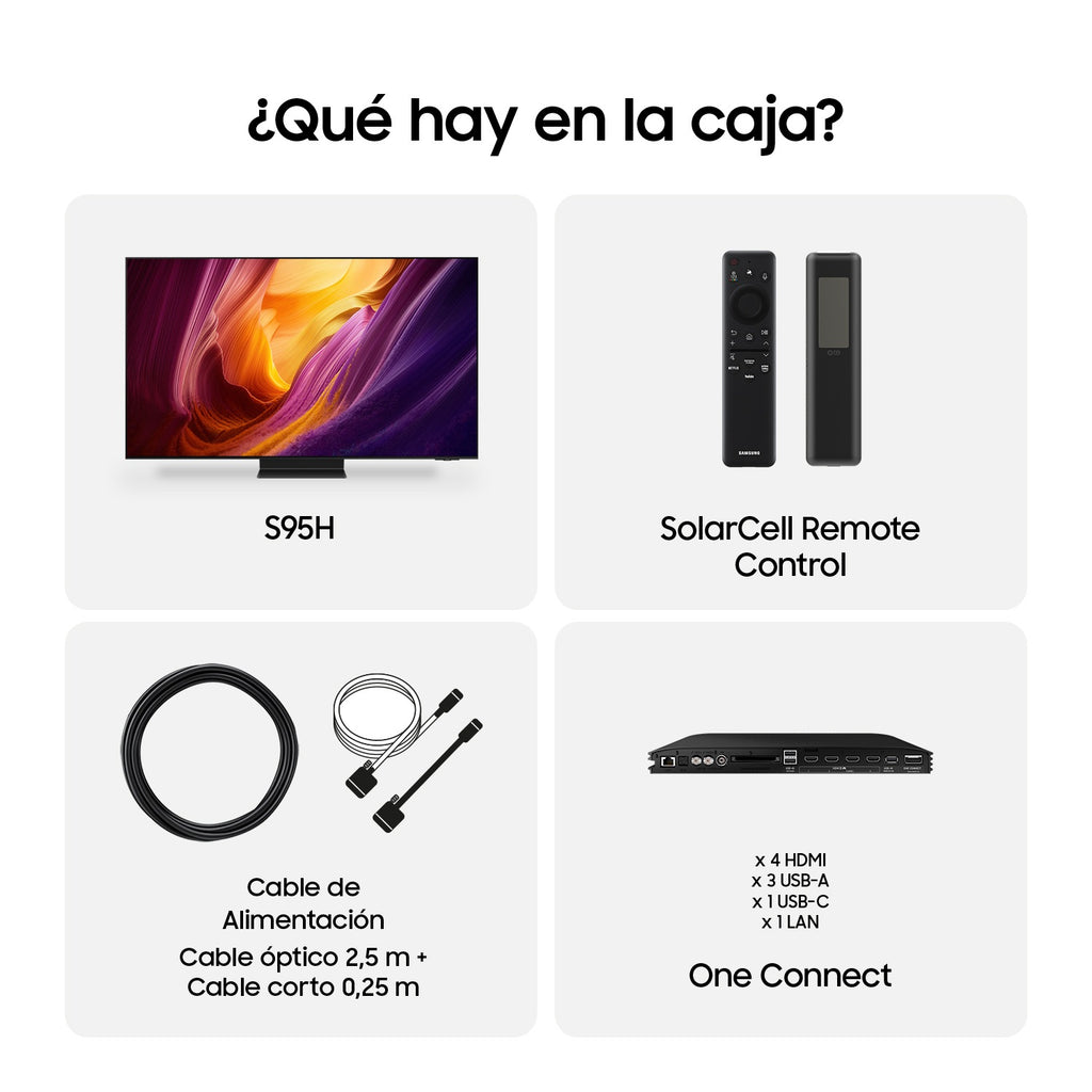 Samsung TQ77S95HFTXXC Televisor 195,6 cm (77") 4K Ultra HD Wifi Negro (8)