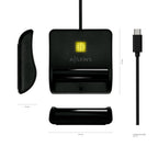AISENS ASCR-SN03C-BK lector de control de acceso Lector USB de control de acceso (5)