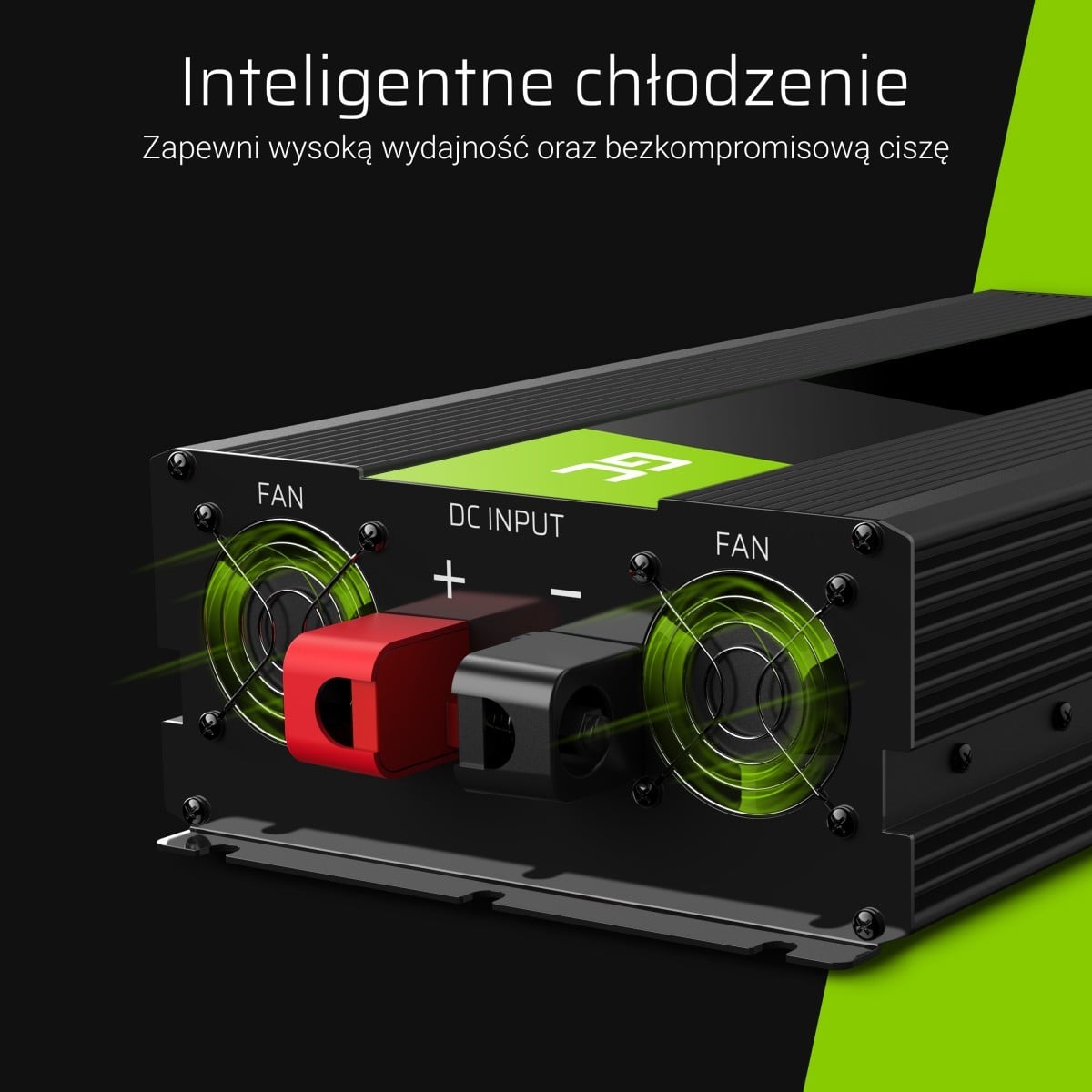 Green Cell INV12 adaptateur de puissance & onduleur Auto 3000 W Noir (2)