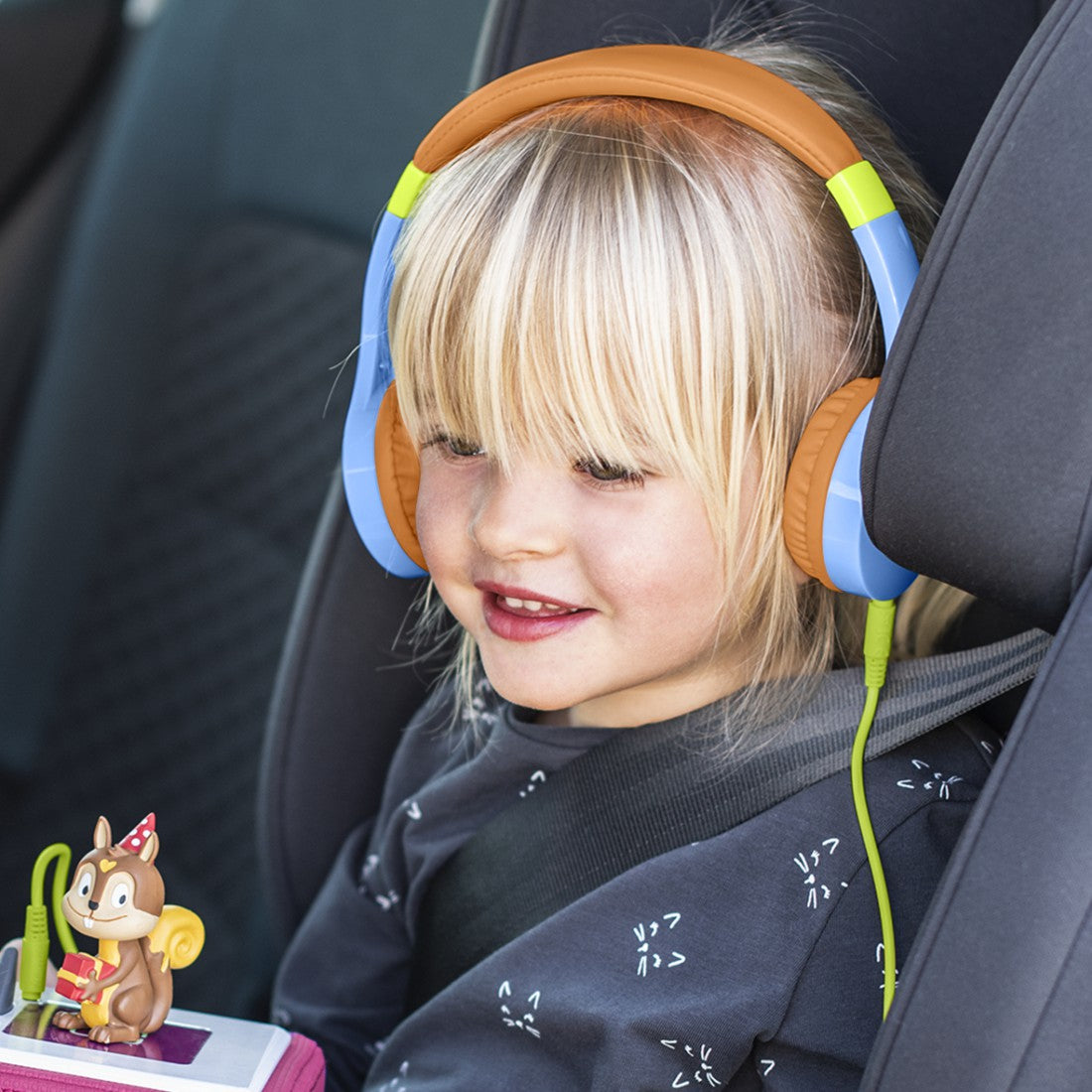Hama Kids Guard Auriculares Alámbrico Diadema Llamadas/Música Azul, Naranja (4)