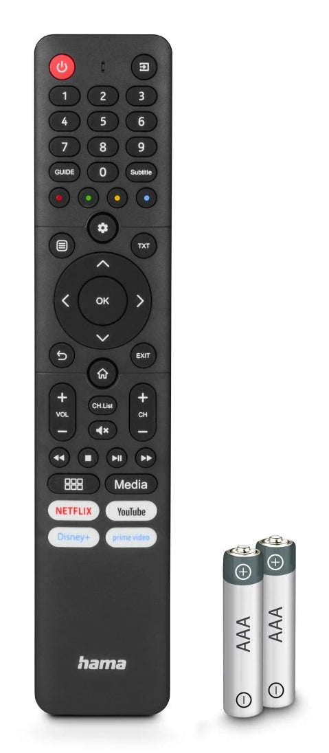 Hama 00221067 mando a distancia IR inalámbrico TV Botones (8)