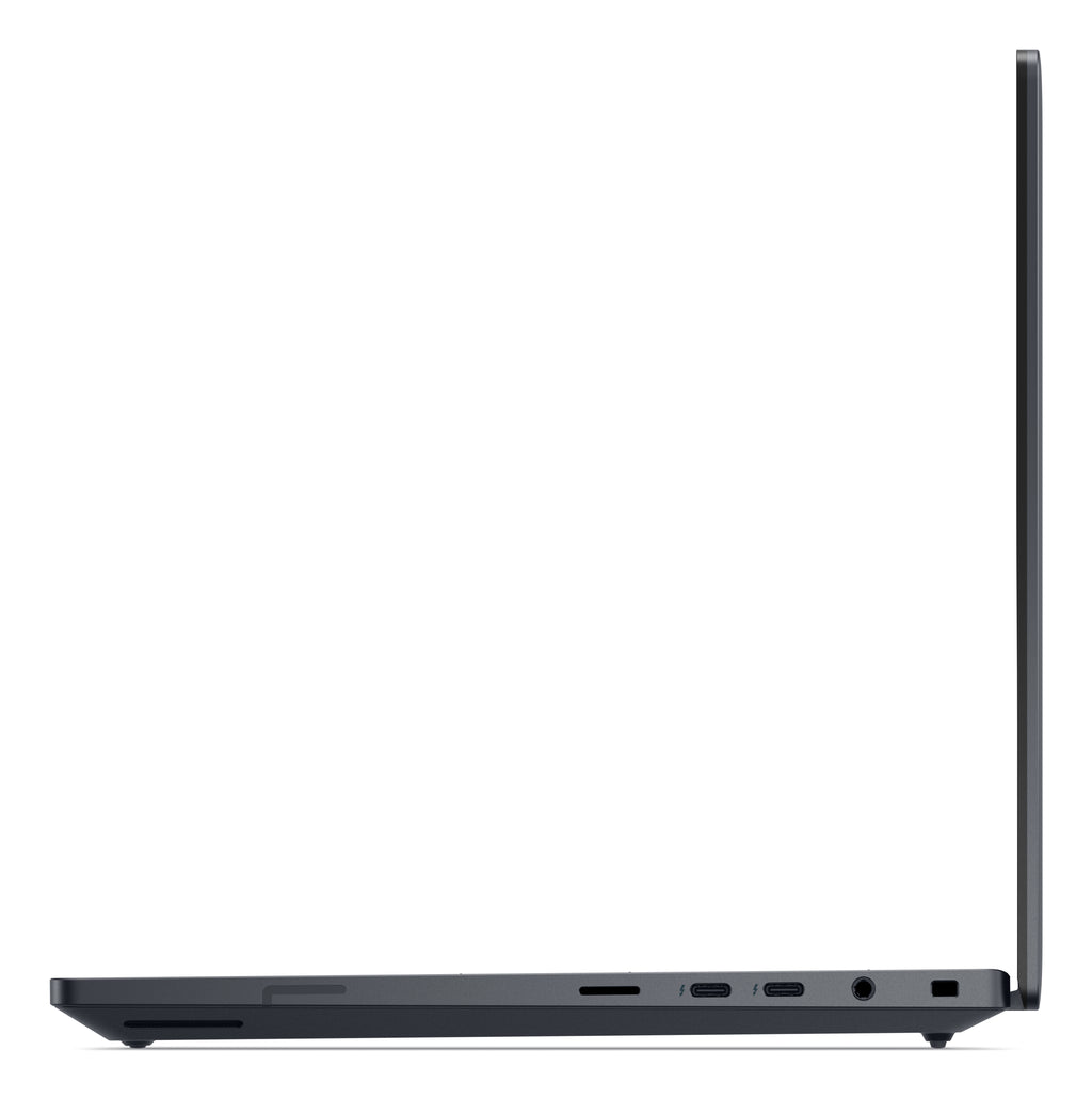 DELL Pro Max 14 Premium MA14250 Intel Core Ultra 7 265H Portátil 35,6 cm (14") Full HD+ 32 GB LPDDR5x-SDRAM 1 TB SSD NVIDIA RTX PRO 1000 Blackwell Wi-Fi 7 (802.11be) Windows 11 Pro Negro Alemán (9)