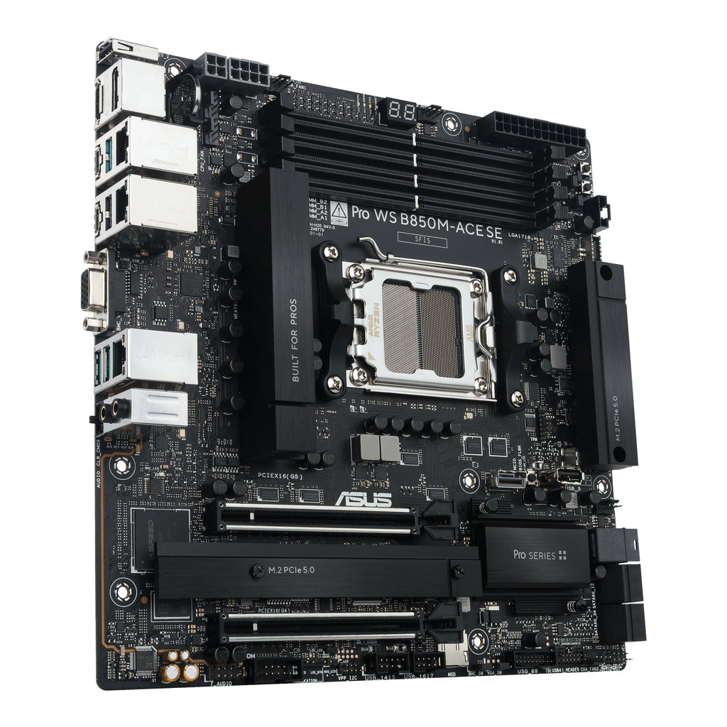 ASUS PRO WS B850M-ACE SE AMD B850 Zócalo AM5 micro ATX (4)