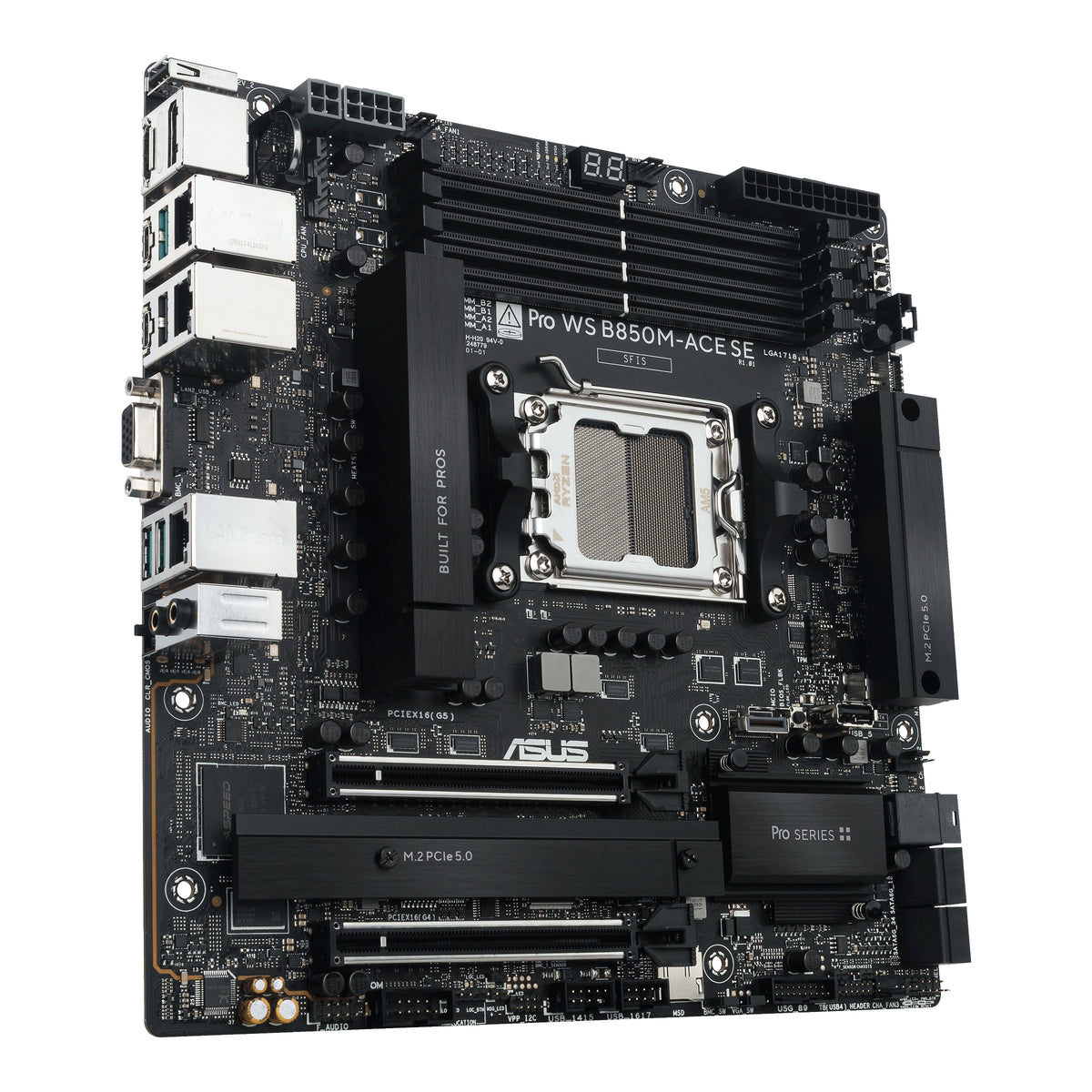 ASUS PRO WS B850M-ACE SE AMD B850 Zócalo AM5 micro ATX (4)