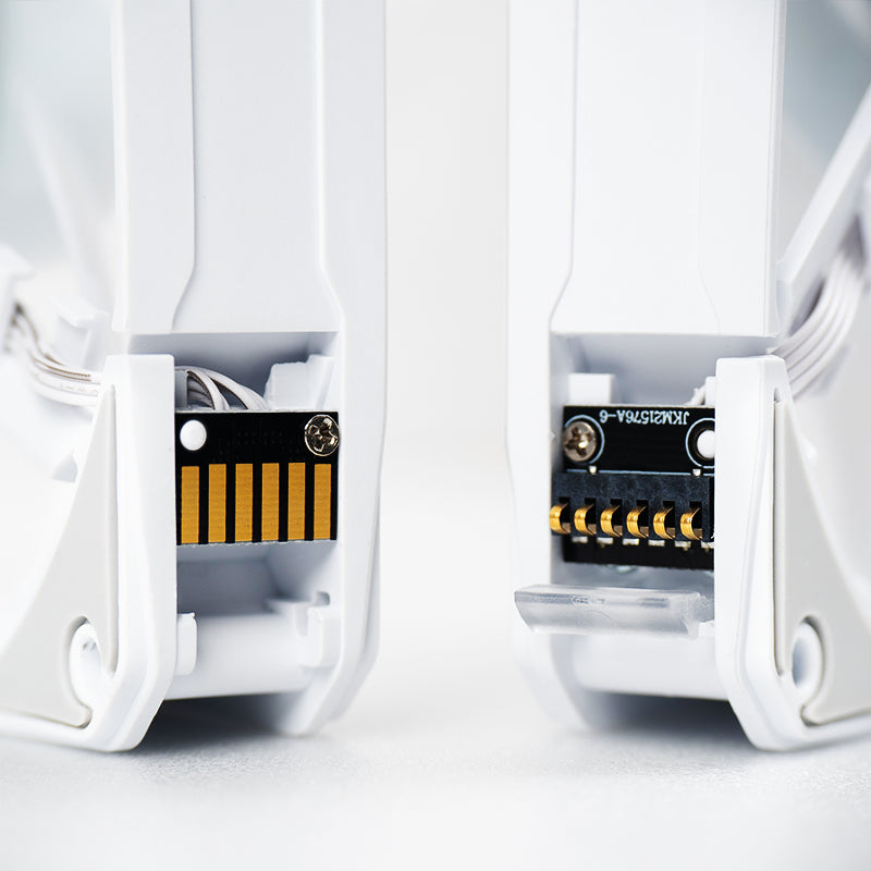 Chieftec ICEBERG 240-RGB-W Carcasa del ordenador Sistema de refrigeración líquida todo en uno 12 cm Blanco (4)
