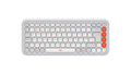 Logitech POP Icon Keys teclado Universal Bluetooth QWERTY Inglés del Reino Unido Blanco