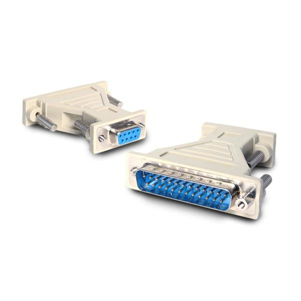 StarTech.com Adapter DB9F to DB25M Beige (2)