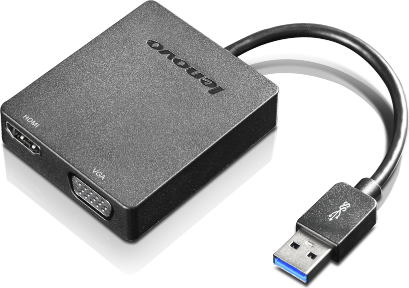 Adaptador Lenovo USB 3.0 - VGA/HDMI (2)