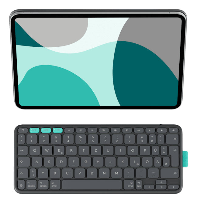 Logitech Flip Folio QWERTZ Alemán Bluetooth Grafito (6)