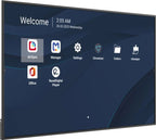Viewsonic CDE8614-2C pantalla de señalización Pantalla plana para señalización digital 2,18 m (86") LCD Wifi 500 cd / m² 4K Ultra HD Negro Procesador incorporado Android 14 24/7 (3)