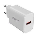 Lindy 73412 cargador de dispositivo móvil Smartphone, Tableta Blanco Corriente alterna Carga rápida Interior, Exterior (4)