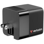 Verbatim GaN Charger 65W Universal Negro Corriente alterna Carga rápida Interior (6)