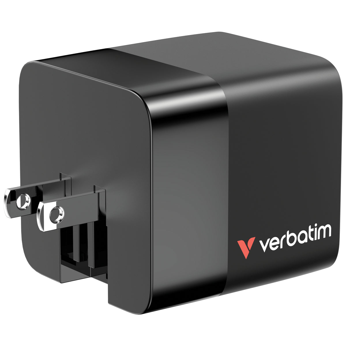 Verbatim GaN Charger 65W Universal Negro Corriente alterna Carga rápida Interior (6)