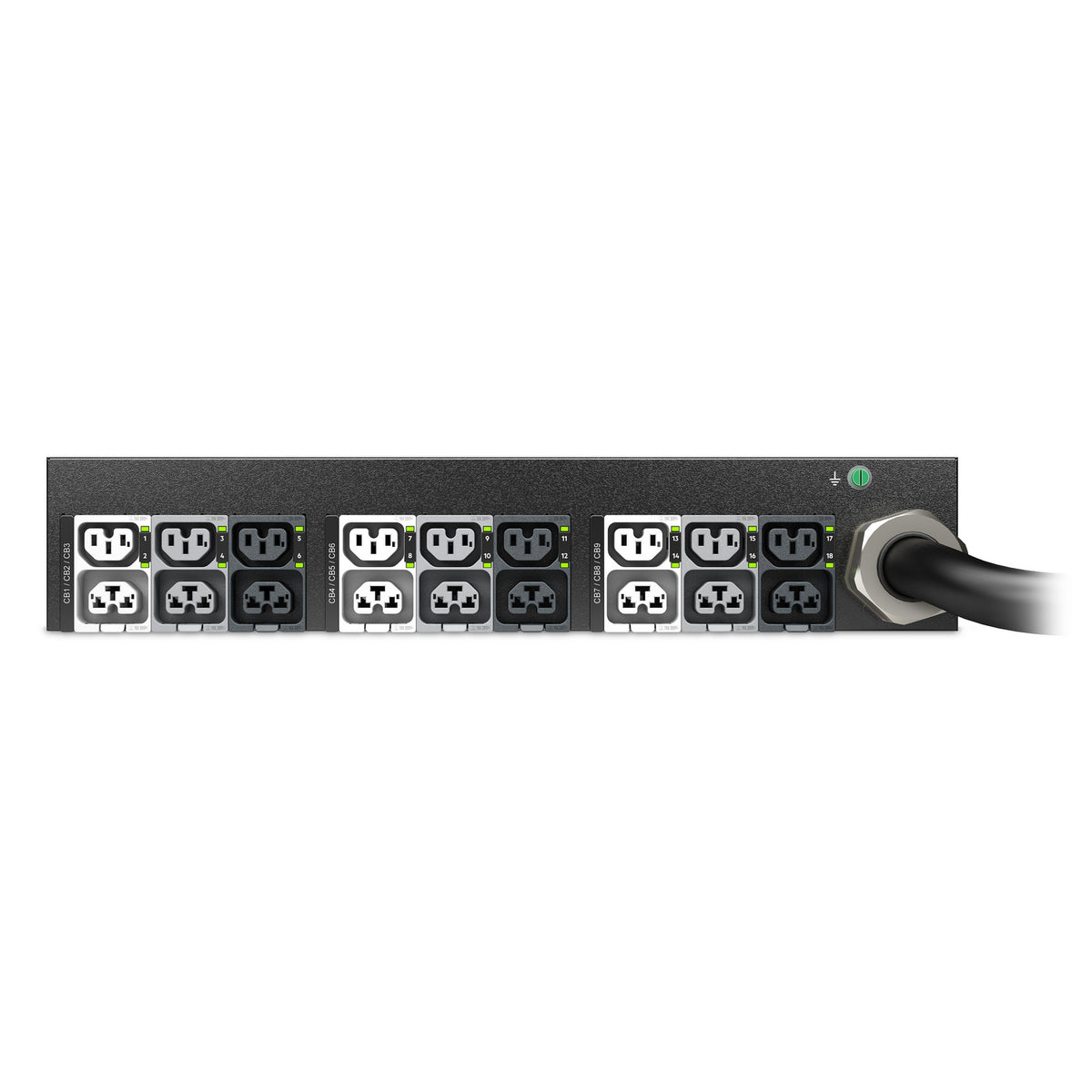 APC NetShelter Rack PDU Advanced Switched, 2U, 3 Phase, 415V, 41.4kVA 60A, 18 Outlets unidad de distribución de energía (PDU) 18 salidas AC Negro (4)