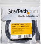 Startech DISPLPORT10L - 2x Macho DP, Negro, Cable DisplayPort, DisplayPort (6)