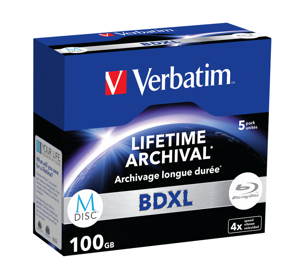 Verbatim M-Disc BD-XL 4X 100GB (2)
