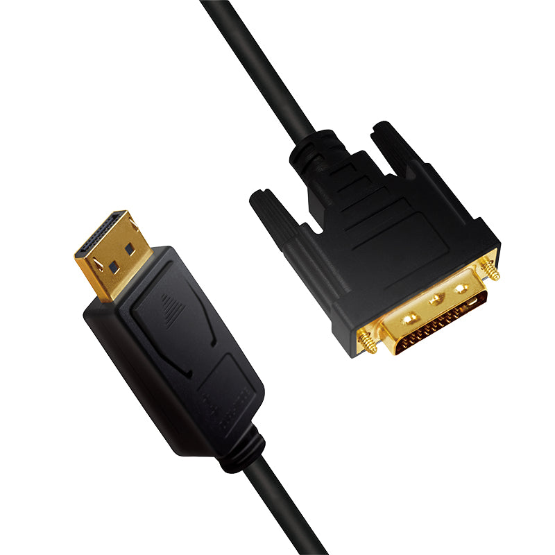 LogiLink CV0133 adaptador de cable de vídeo 5 m DisplayPort DVI Negro (4)