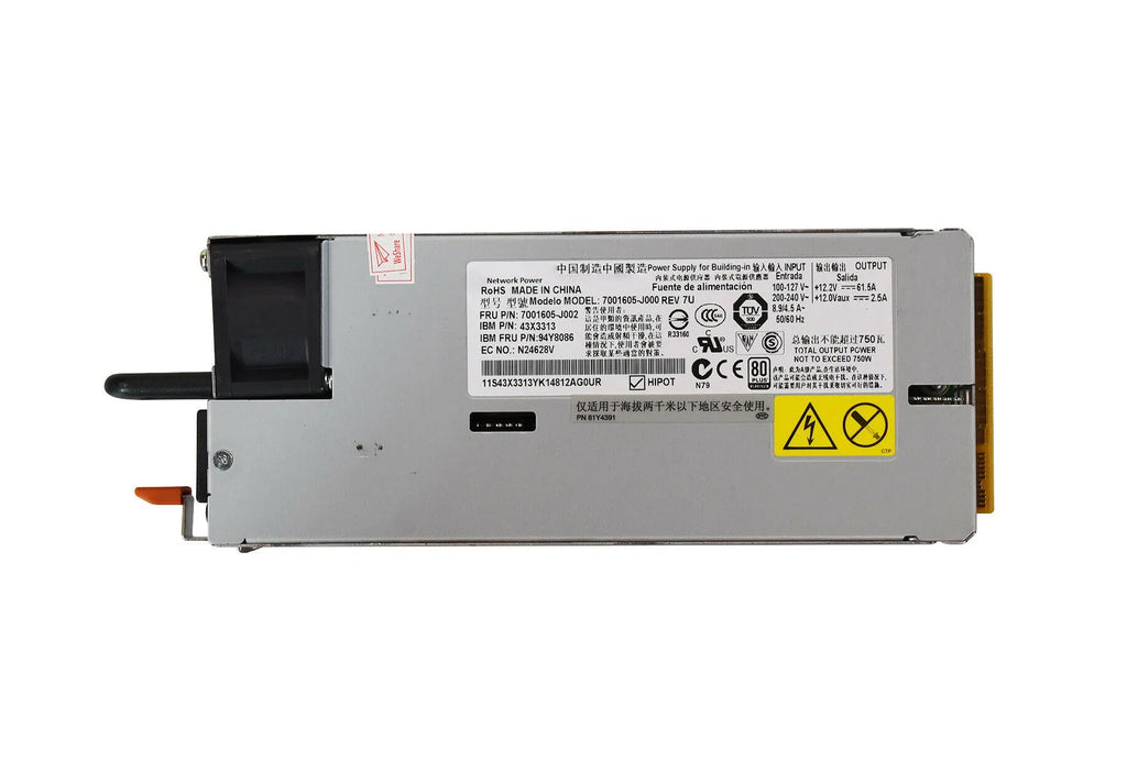 IBM ALIMENTACIÓN EMERSON CA 750W 80 PLUS 43X3313-RFB – Reacondicionado (2)