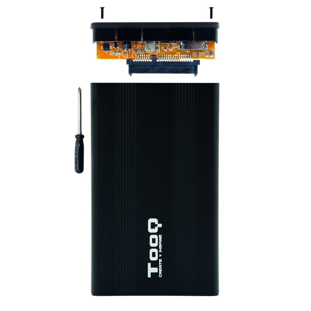 TooQ TQE-2510 Caja de disco duro (HDD) Negro 2.5" (4)