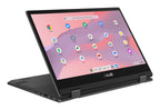 ASUS Chromebook CM14 Flip CM1402FM2A-EC0015 MediaTek Kompanio 520 35,6 cm (14") Pantalla táctil Full HD 8 GB LPDDR4x-SDRAM 128 GB eMMC Wi-Fi 6 (802.11ax) ChromeOS Gris QWERTZ Alemán (4)