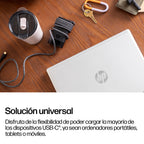HP 65W USB-C Laptop Charger adaptador e inversor de corriente Interior Negro (7)