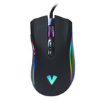 VIDA REBEL 2IN1 BLACK USB DESK KIT teclado Ratón incluido Juego QWERTY Inglés del Reino Unido Negro (5)