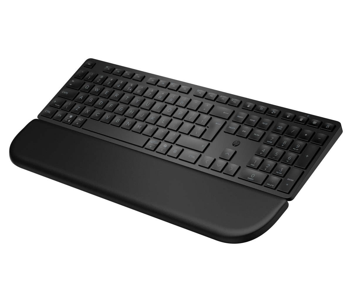 HP Multi-Device Dual-Mode Keyboard with Palm Rest 585K teclado Hogar / Oficina RF Wireless + Bluetooth Negro (6)