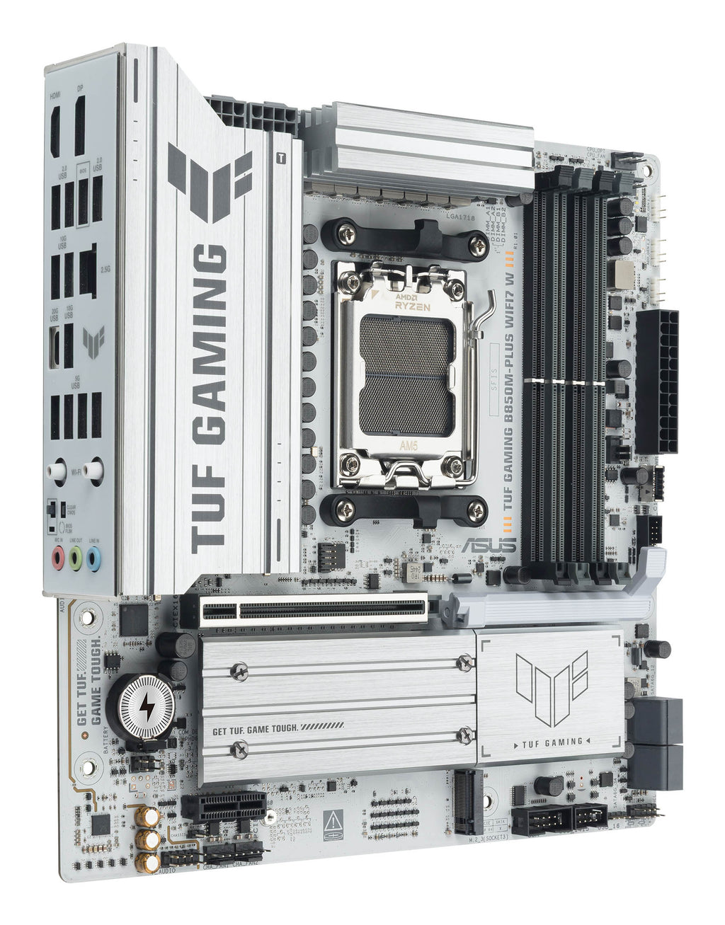 ASUS TUF GAMING B850M-PLUS WIFI7 W AMD B850 Zócalo AM5 micro ATX (4)