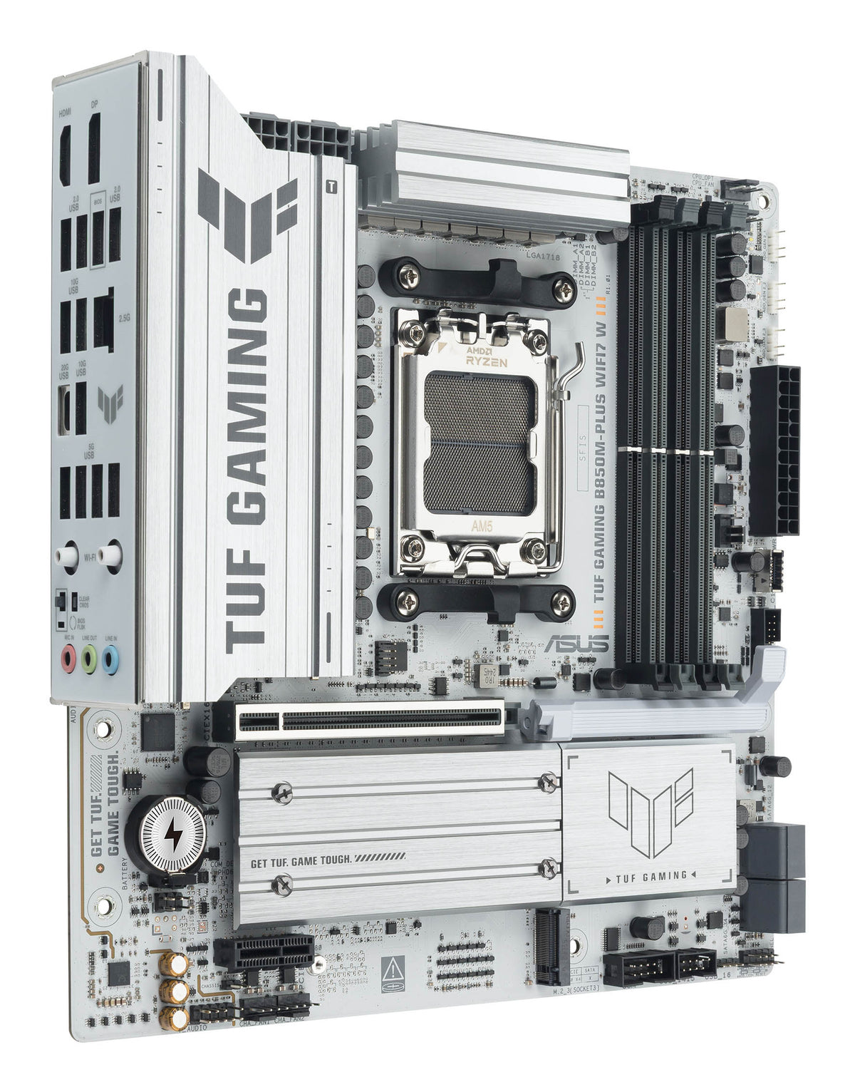 ASUS TUF GAMING B850M-PLUS WIFI7 W AMD B850 Zócalo AM5 micro ATX (4)