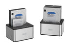 Station d'accueil USB 3.0 Super Speed pour jusqu'à 2x SSD/HDD 2.5/3.5" SATA III max. 2x20 To avec fonction de clonage (5)