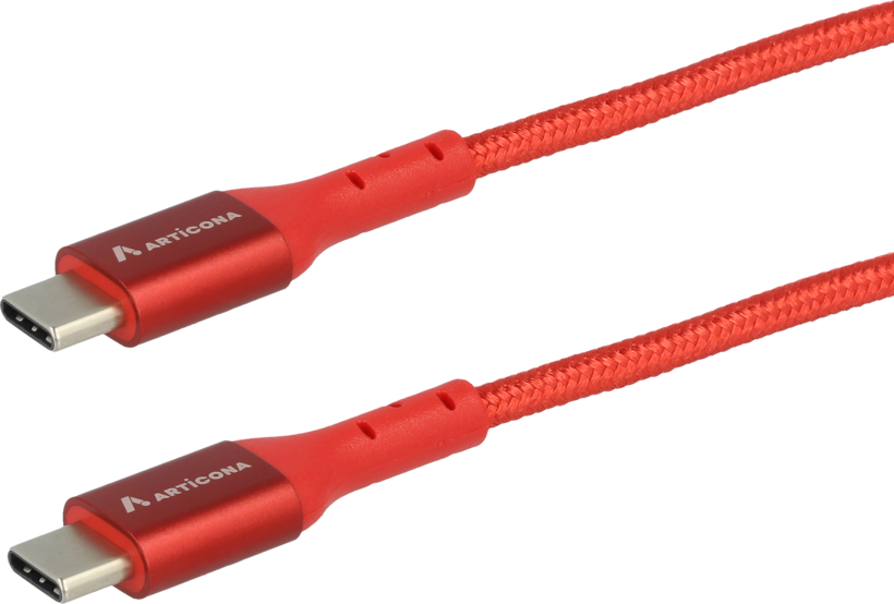 Cable USB 2.0 m. (C) - m. (C) 1 m negro (3)