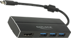 DeLOCK 63931 base conexión/replicador puertos portátil USB 3.2 Gen 1