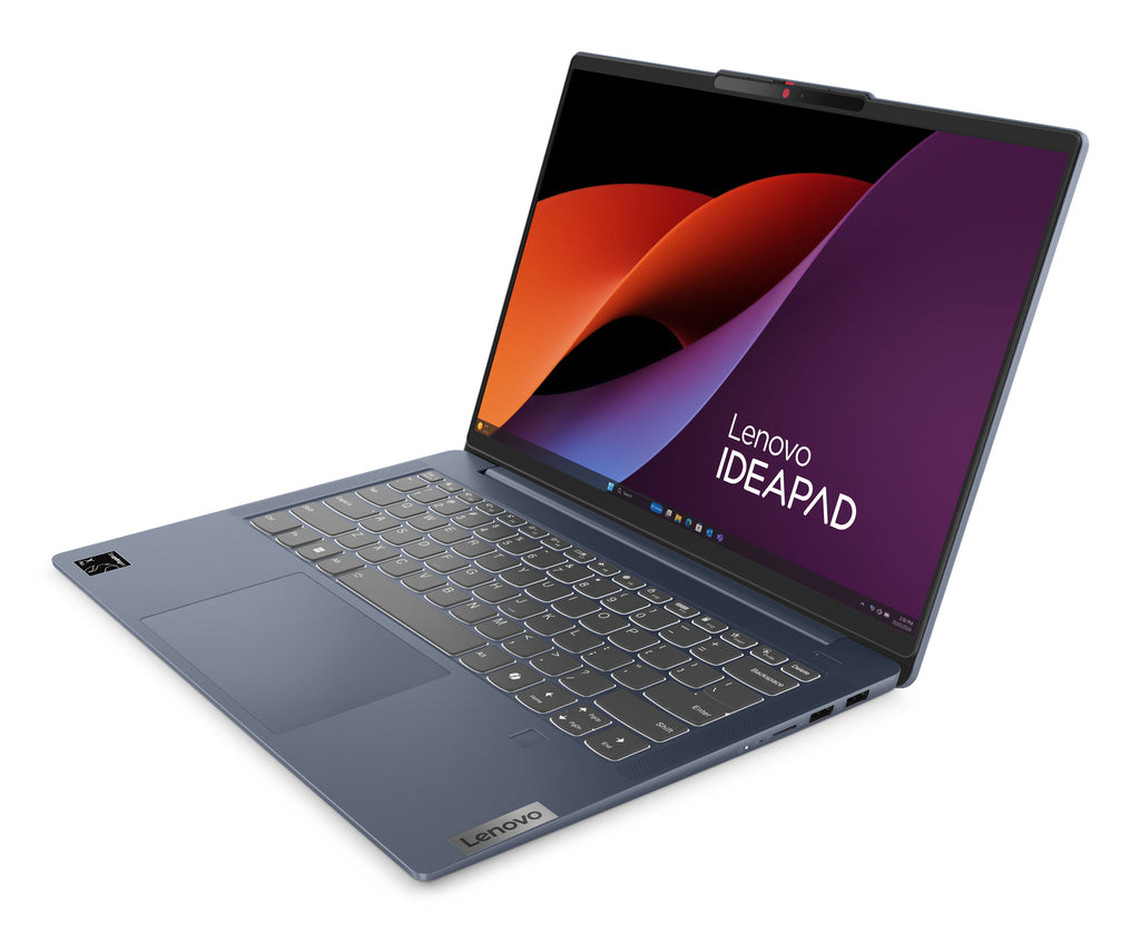 Lenovo IdeaPad Slim 5 14Q8X9 Copilot+ PC Snapdragon X1P-42-100 Portátil 35,6 cm (14") WUXGA 16 GB LPDDR5x-SDRAM 512 GB SSD Wi-Fi 7 (802.11be) Windows 11 Home Azul Inglés del Reino Unido (3)
