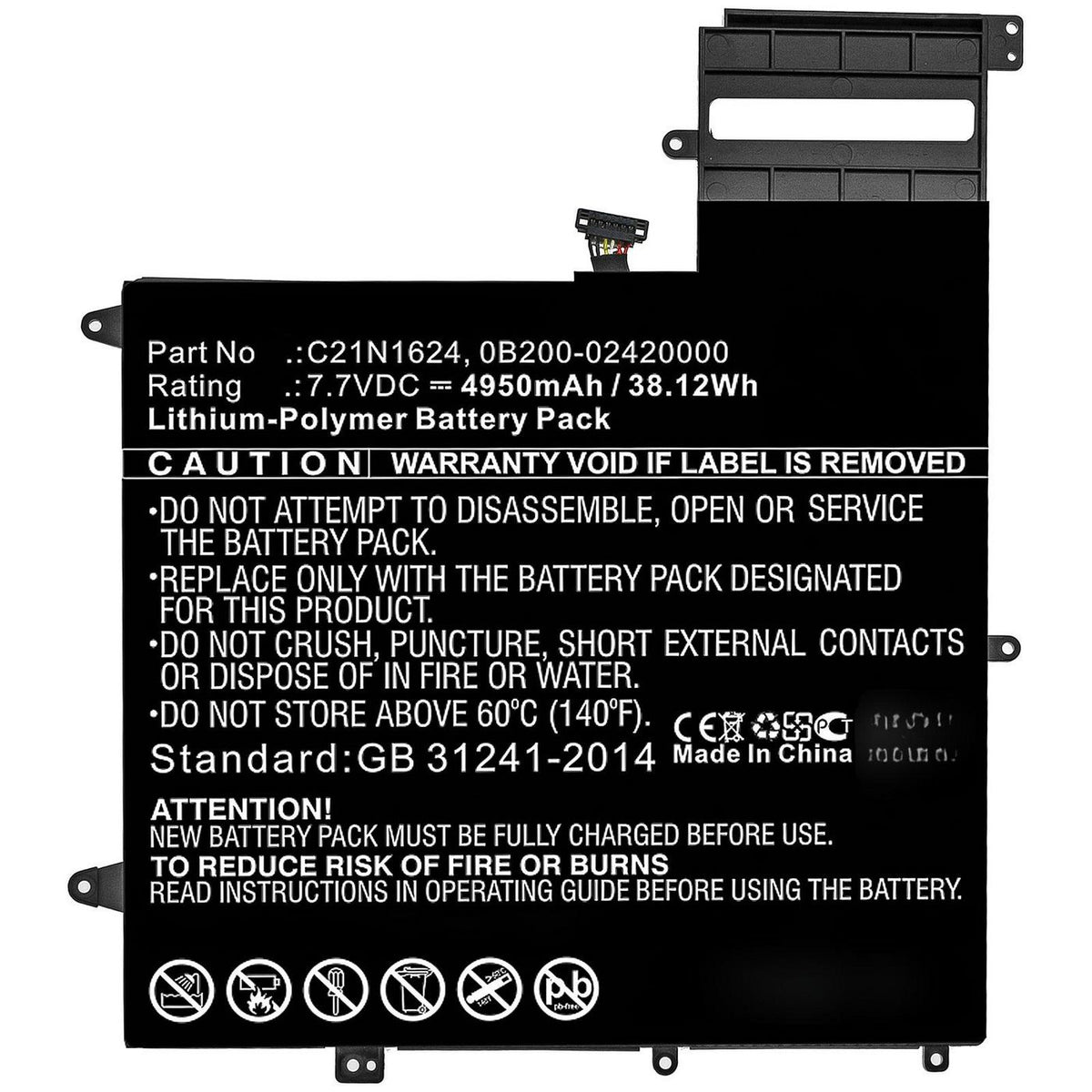CoreParts MBXAS-BA0275 refacción para laptop Batería (2)